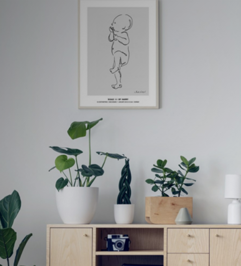 Birth Poster Design